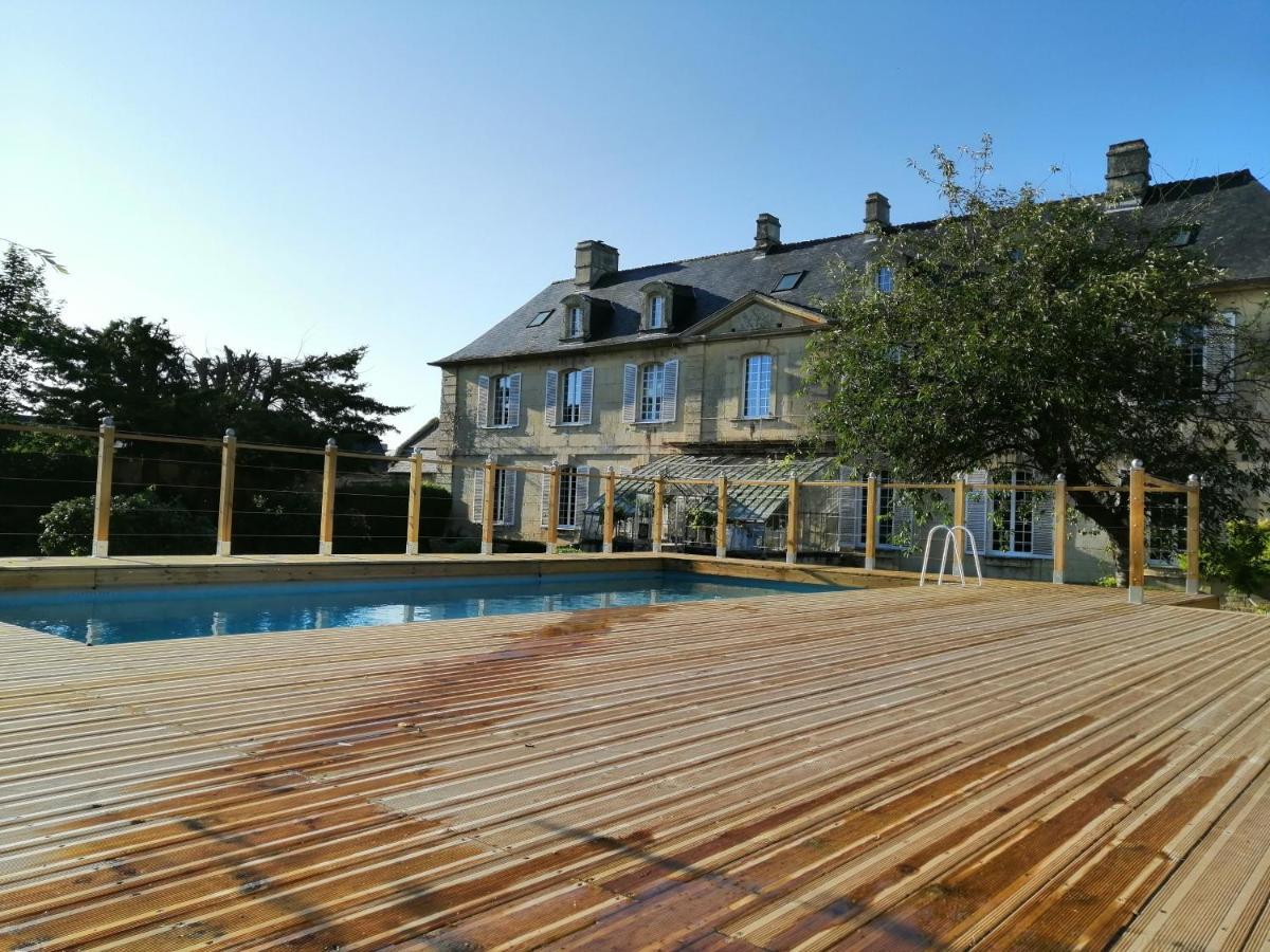 Bretteville-l'Orgueilleuse Bed & Breakfast Chateau Les Cedres المظهر الخارجي الصورة